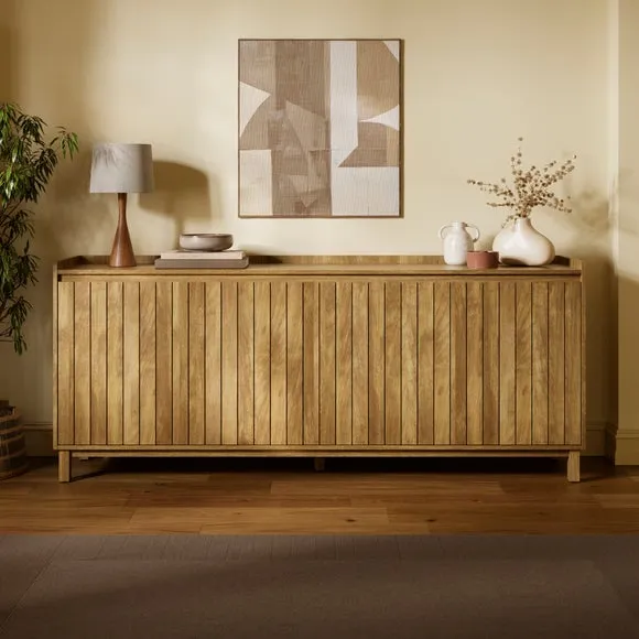 Humphrey Large Sideboard, Mango Wood Effect