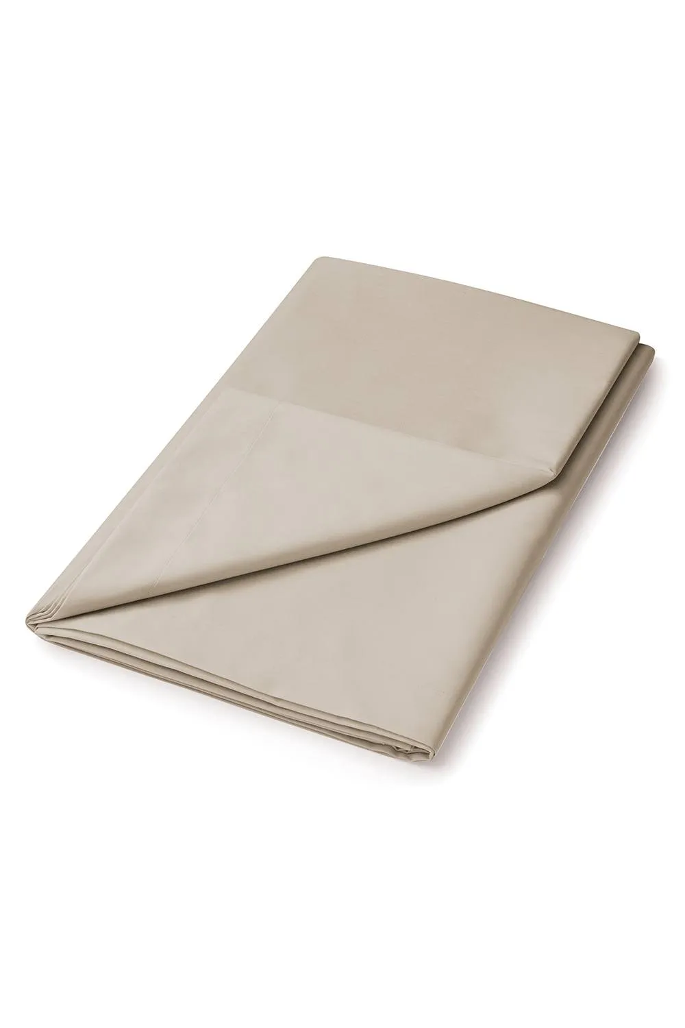Helena Springfield 'Plain Dye' 180TC Flat Sheet in Stone
