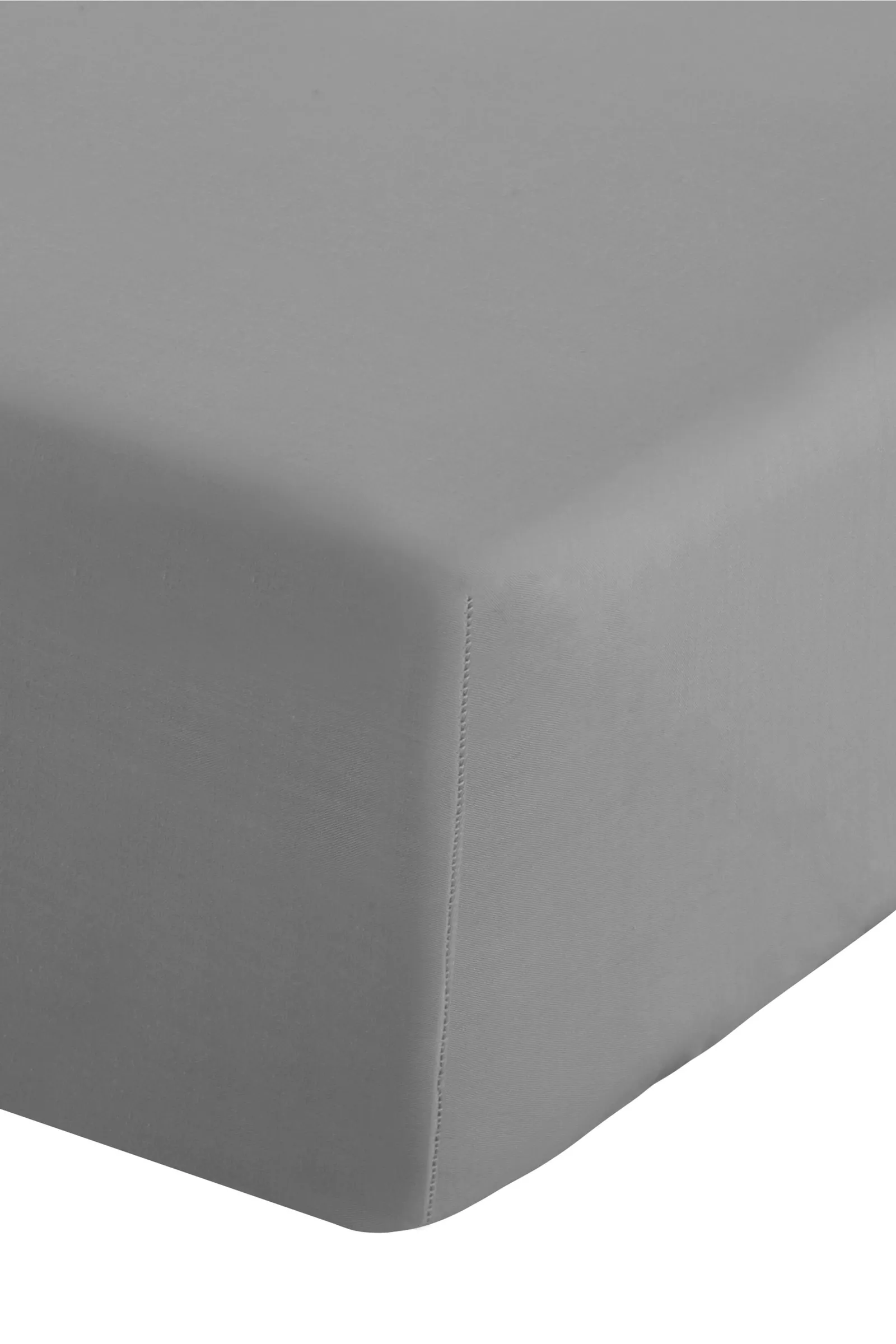 Catherine Lansfield 'Easy Iron Percale' Combed Polycotton 25cm Depth Sheet in Grey 2
