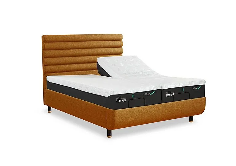 Arc Ergo Smart Base Bed Frame with Vectra Headboard - King Size