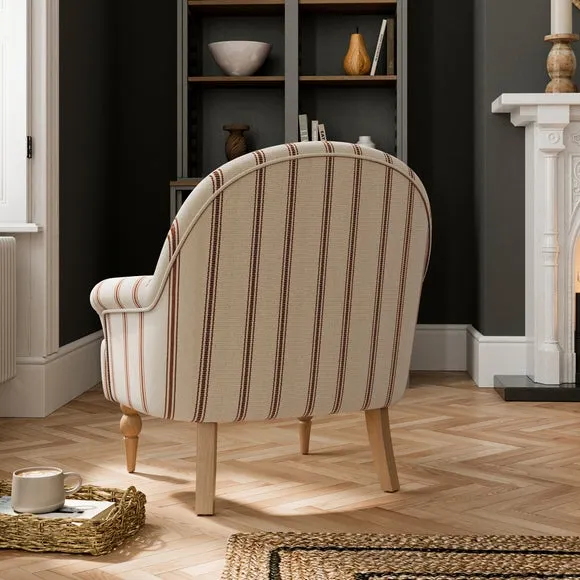Petit Folkstone Stripe Armchair 2