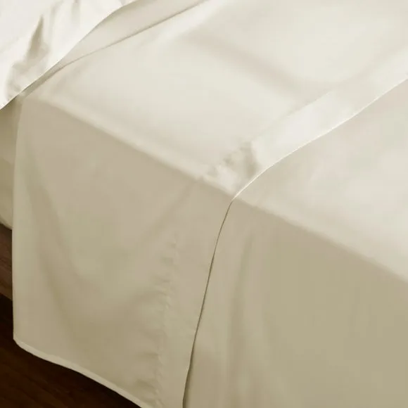 Dorma Luxe Egyptian Cotton Sateen Flat Sheet 2