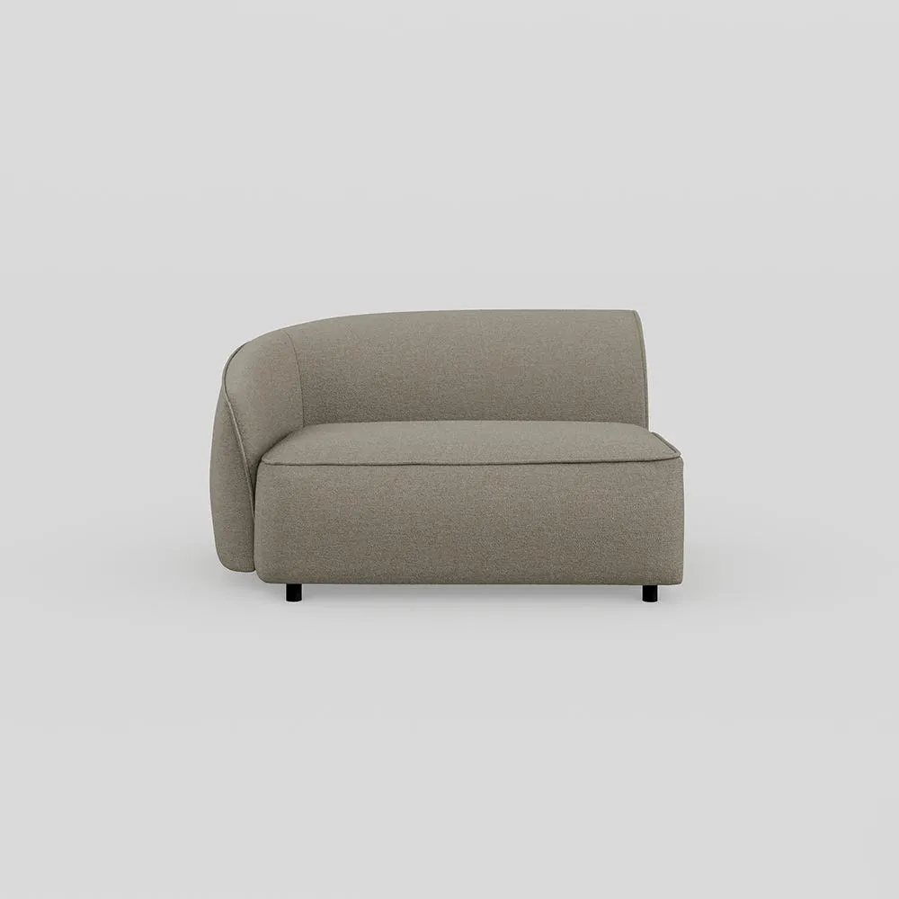 Heal's Aurelie Large Corner Module LHF Broadweave Pebble 1