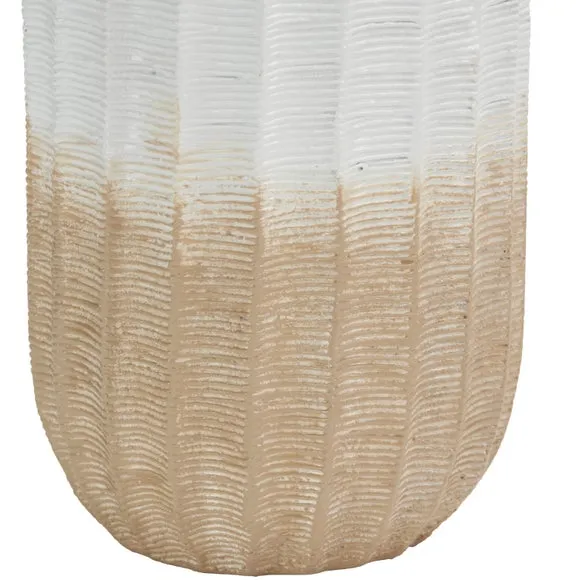 Amalia Ombre Textured Stoneware Vase 5