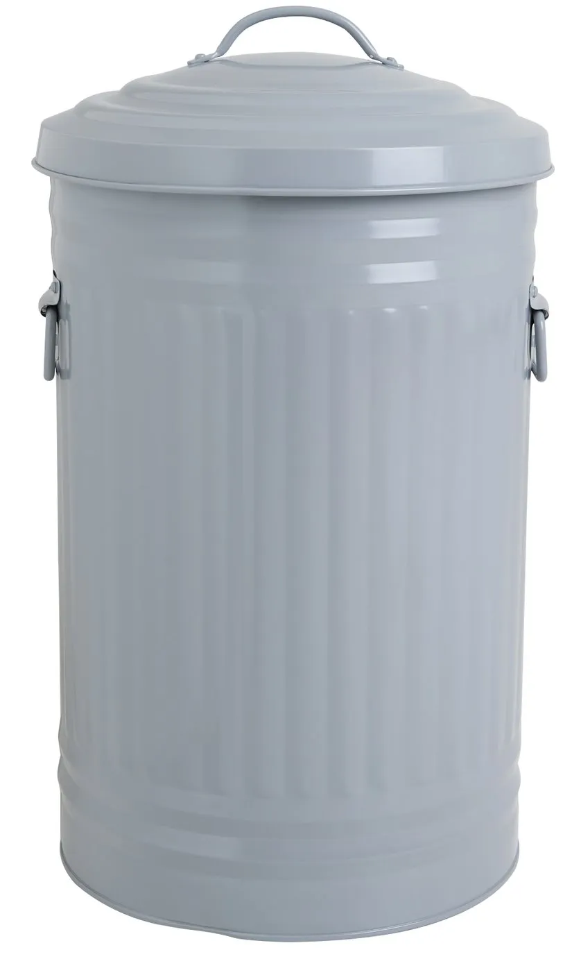 Habitat Alto 52 Litre Lift Top Bin - Grey