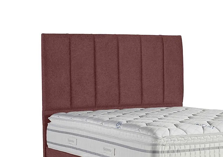 Spire Floor Standing Headboard - Double - Tweed Rose