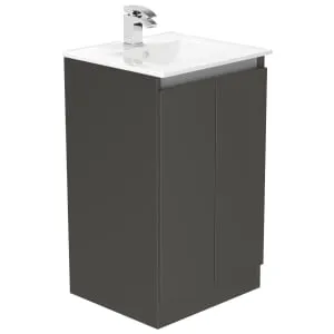 Newland Midnight Mist Basin Floorstanding Unit - 500mm