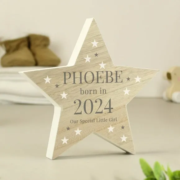 Personalised Born In Star Ornament 3