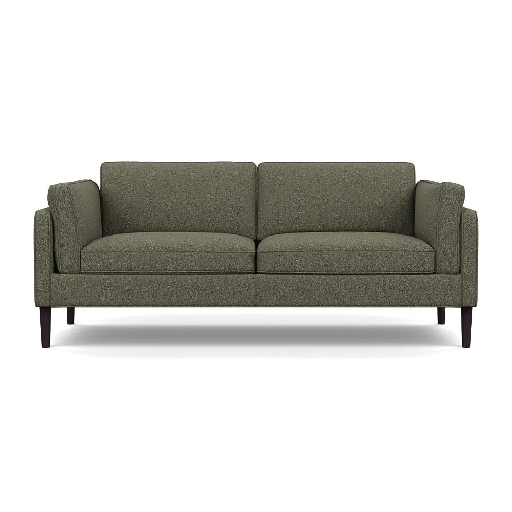 Heal's Sonno 3 Seater Loop Boucle Forest Wenge Black Feet 1