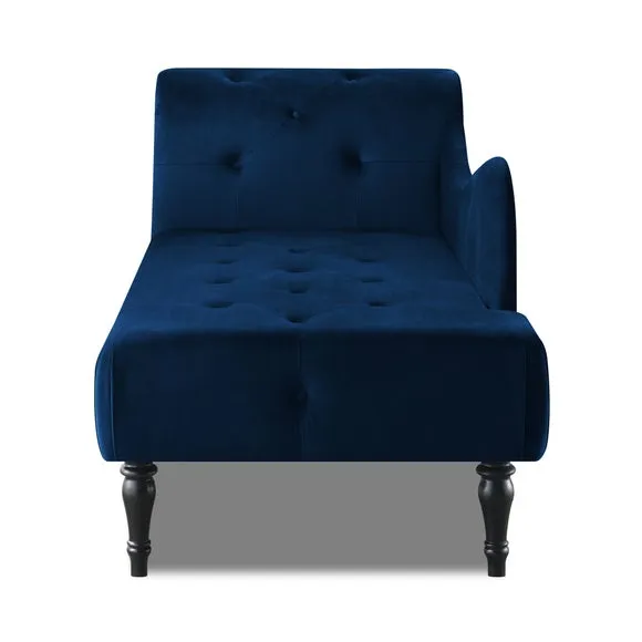 Wisteria Velvet Chaise Lounge 5