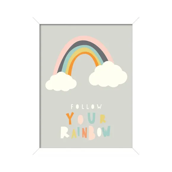 The Art Group Follow Your Rainbow Framed Print 2