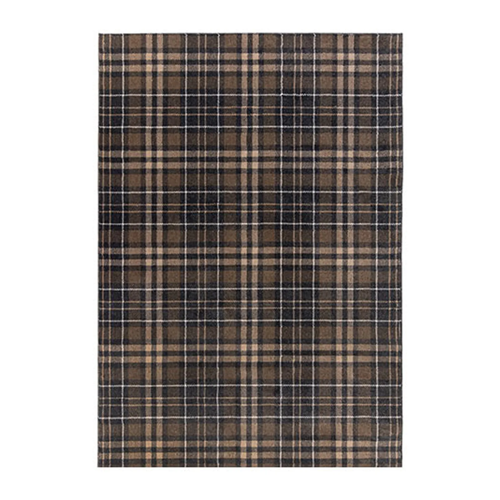 Kilbirnie Rug Grey, White and Brown