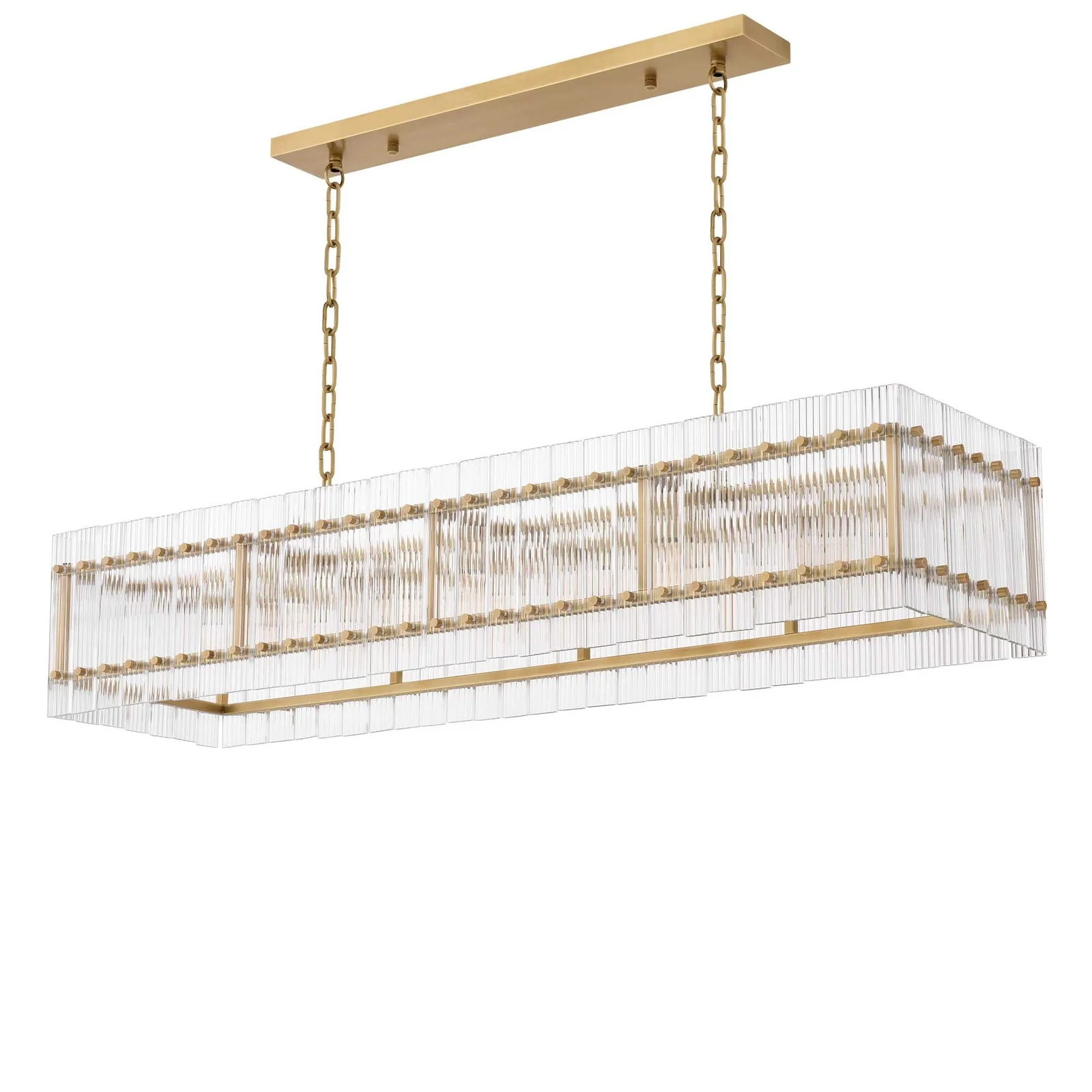 Eichholtz Ruby Rectangular Chandelier Metal | Barker & Stonehouse 5