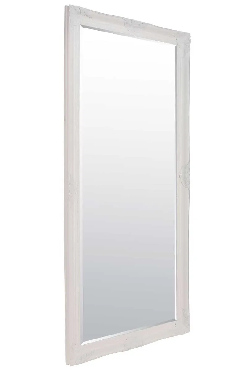 MirrorOutlet Kingsbury White Classic Dress Mirror 168 x 76 CM 4