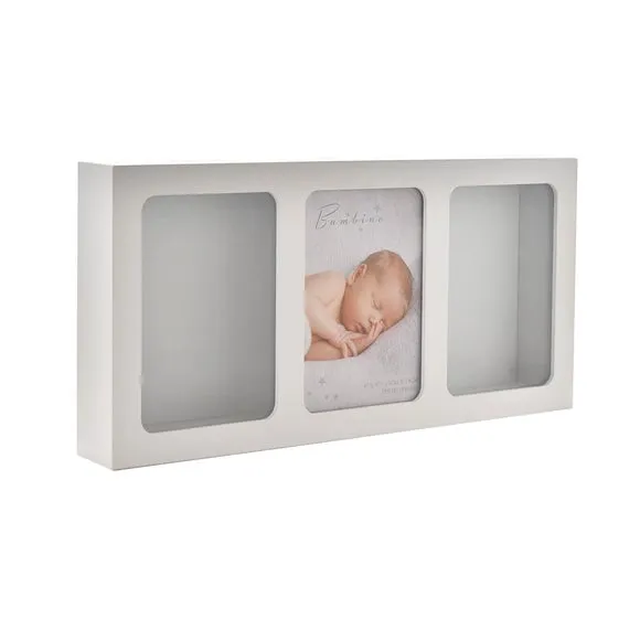 Bambino White Multi Photo Frame & Casting Kit 2
