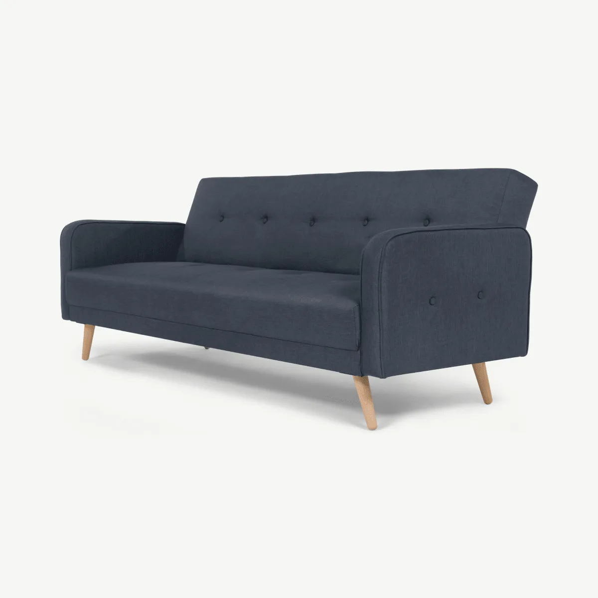 Chou Click Clack Sofa Bed, Quartz Blue Weave