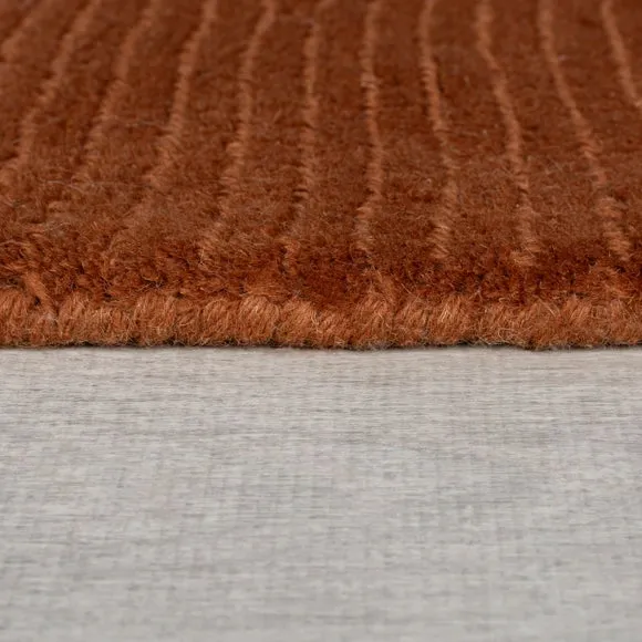 Boston Wool Border Rug 4
