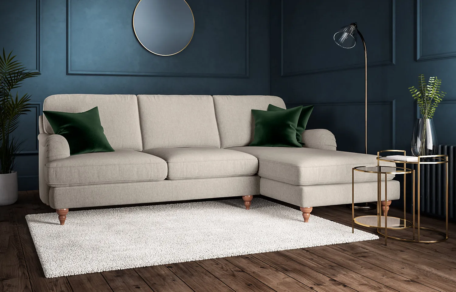 M&S Rochester Chaise Sofa (Right-Hand)