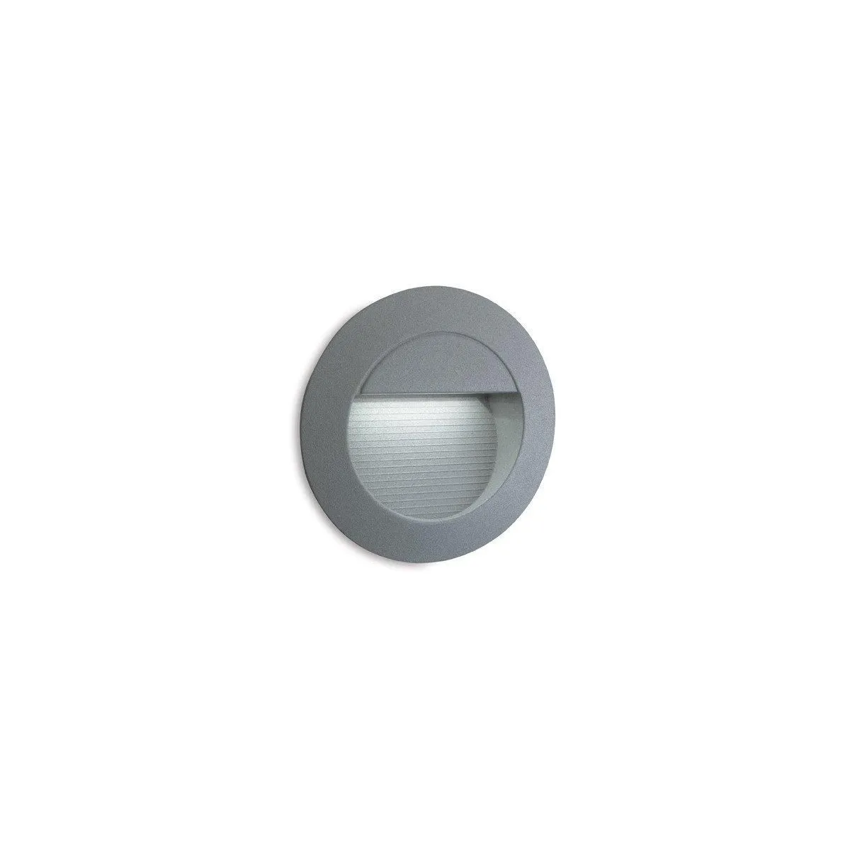 Netlighting Led LED 14 Light Wall & Step Light Aluminium White IP65 in Grey