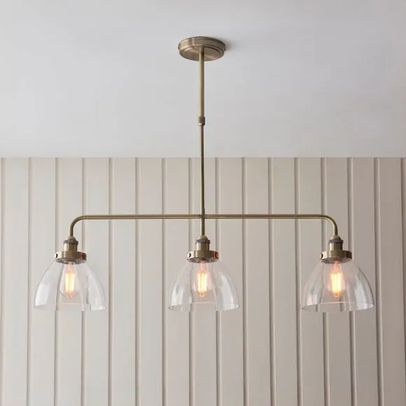 Return - Vogue Tobermory 3 Light Adjustable Diner Light