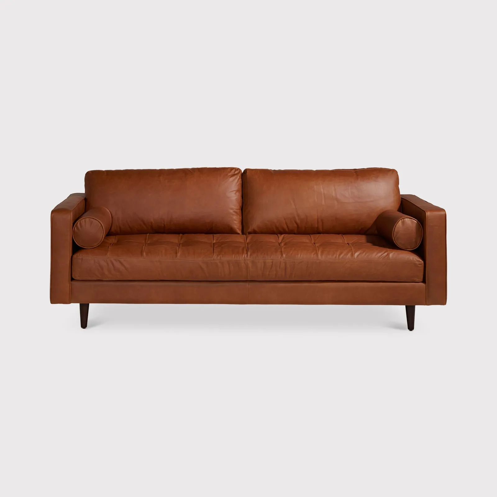 Hemingway 3 Seater Sofa, Brown Leather | Barker & Stonehouse 1