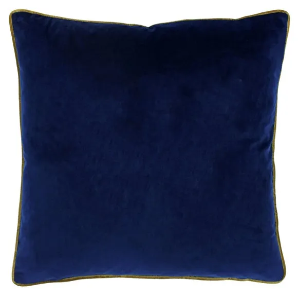 Paoletti Cerana Blue Bee Velvet Cushion 4