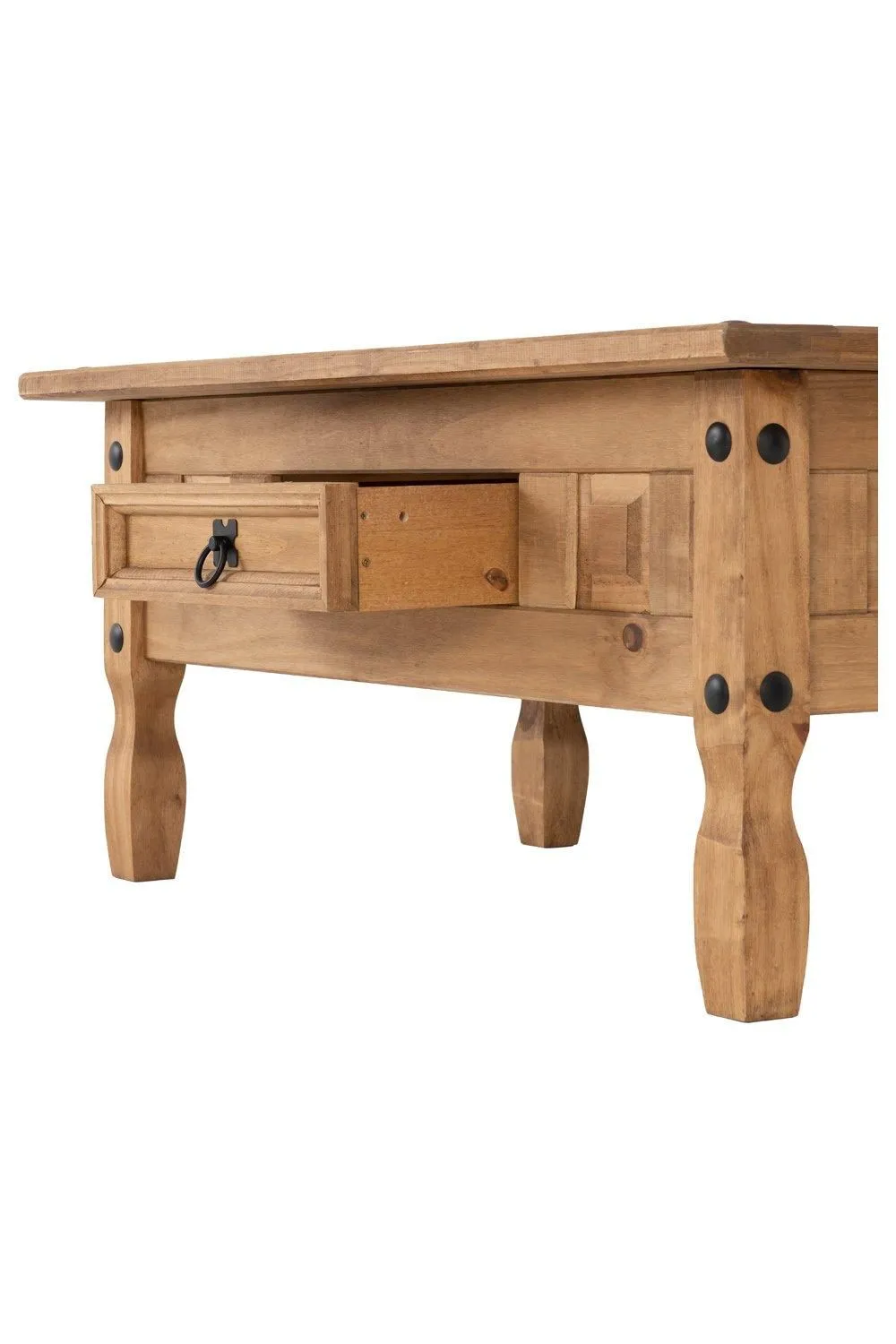 Seconique Corona 1 Drawer Coffee Table in Natural 5