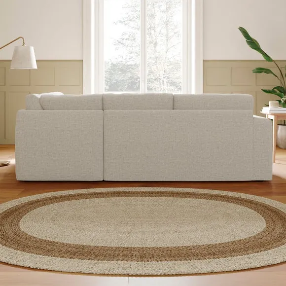 Abel Basketweave Corner Sofa 2