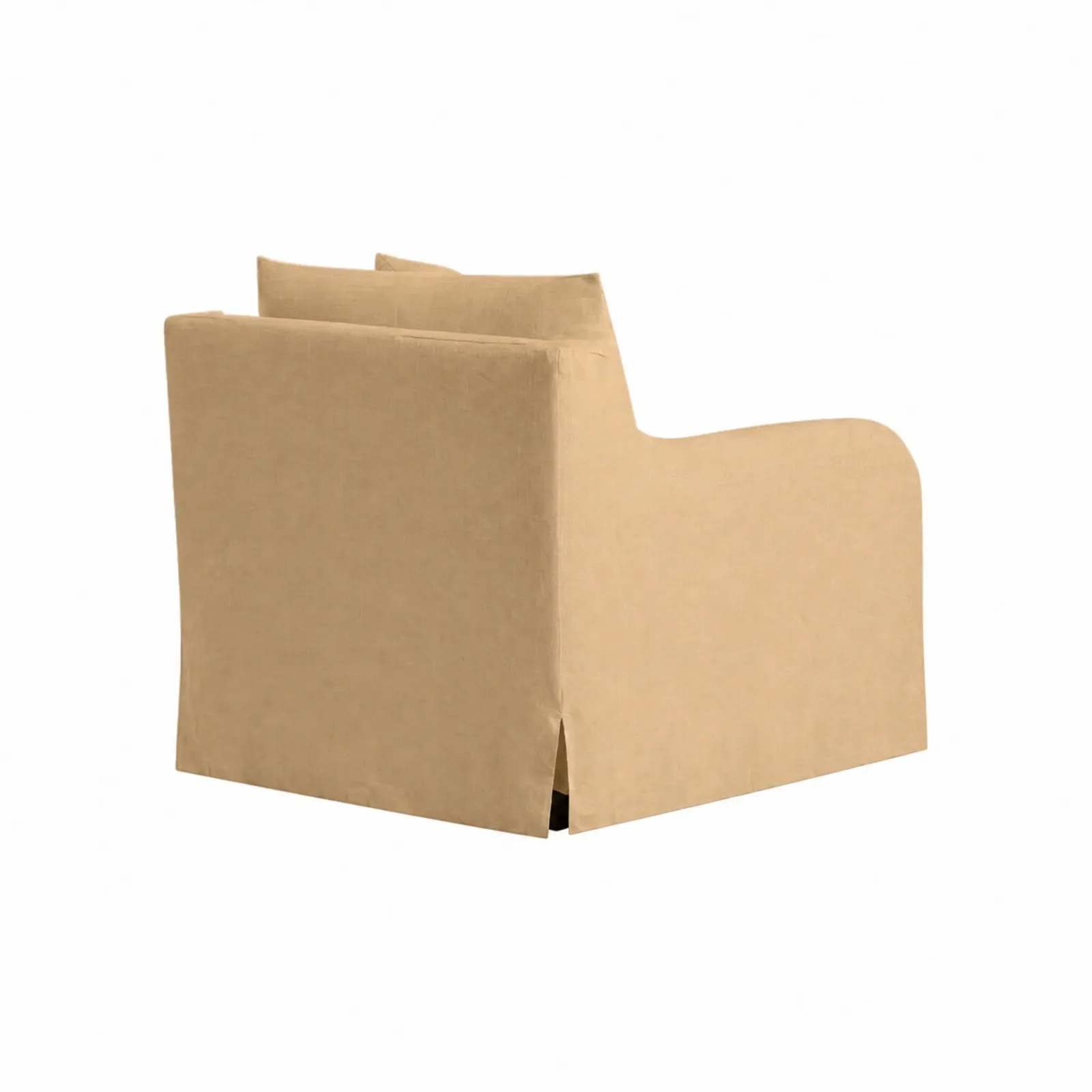 Charlbury 1 Seater Armchair, Yellow Fabric | Barker & Stonehouse 2