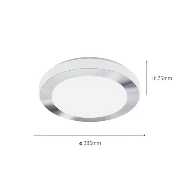 EGLO Carpi LED Round Flush Ceiling Light 3