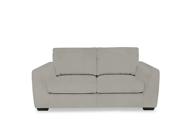 Dinky Fabric 2 Seater Sofa - Opulence Silver