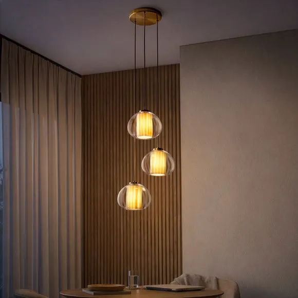 Harnell 3 Light Adjustable Cluster Ceiling Light 2