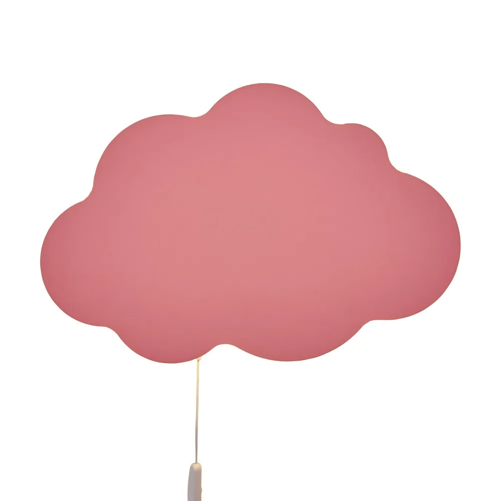 Glow Cloud Wall Lamp, Pink 1