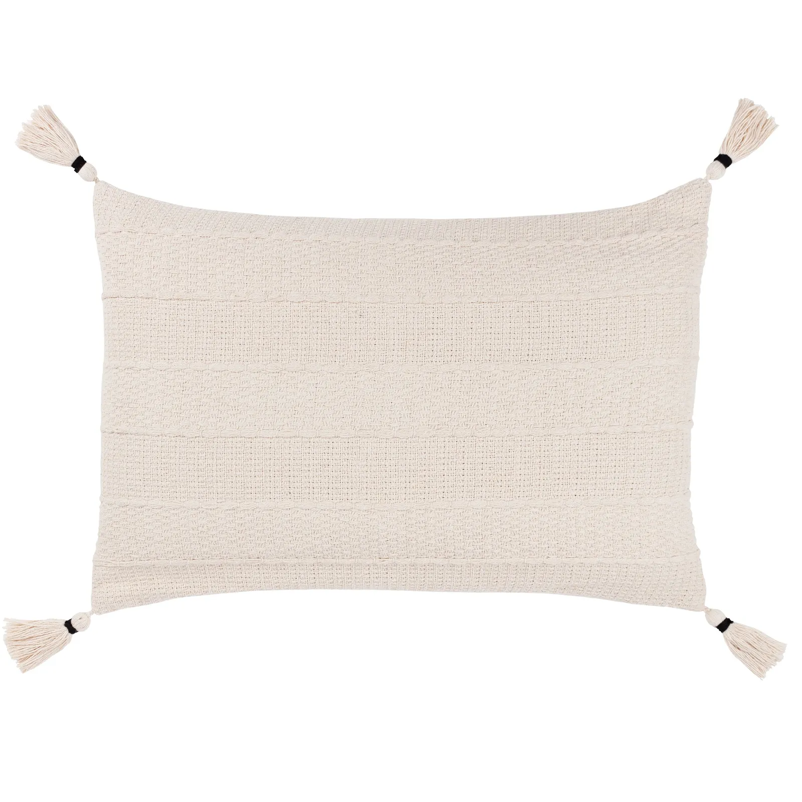 Yard Caliche 100% Cotton Woven Cushion in Natural 2