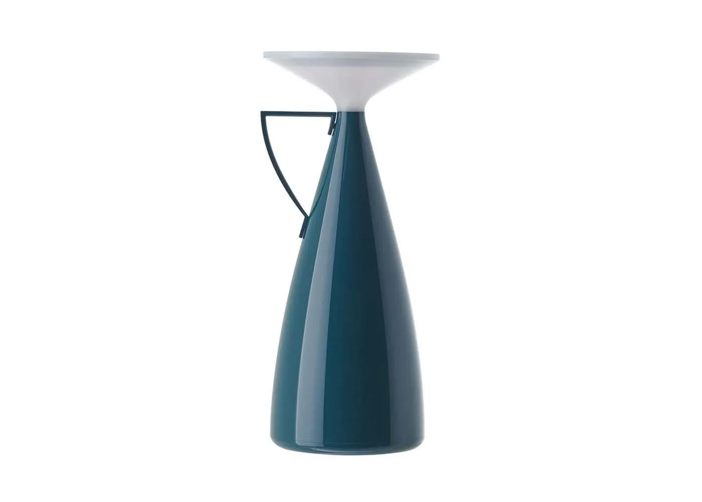 Kartell Camomille LED Portable Table Lamp Petrole 1