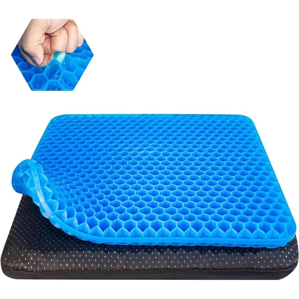 SPETLEK Honeycomb Breathable Gel Seat Cushion Blue