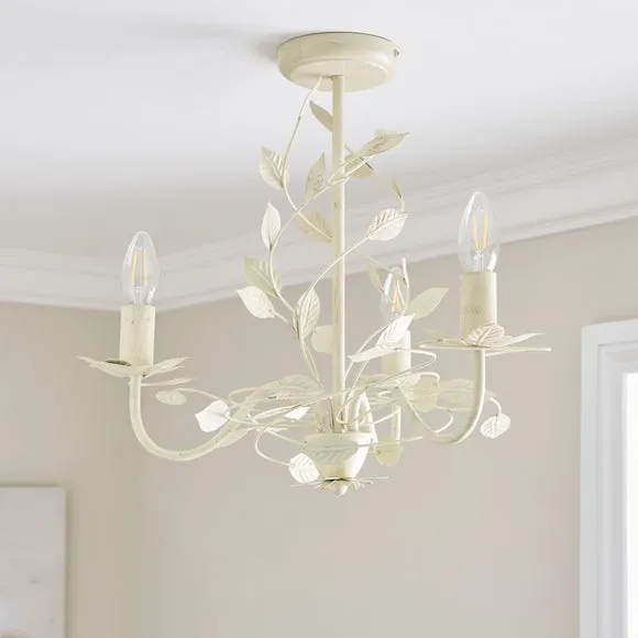 Chantelle Floral 3 Light Chandelier 2
