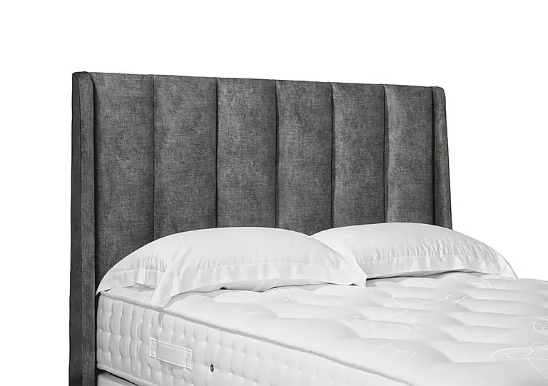 Artisan Collection Ryo High Floor Standing Headboard - Single - Daytona Pebble