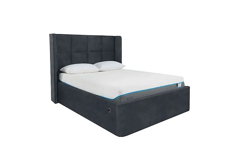 Shiva Electric Ottoman Bed Frame - Super King - Ciaga Anthracite - Bedroom Furniture - In Time for Christmas