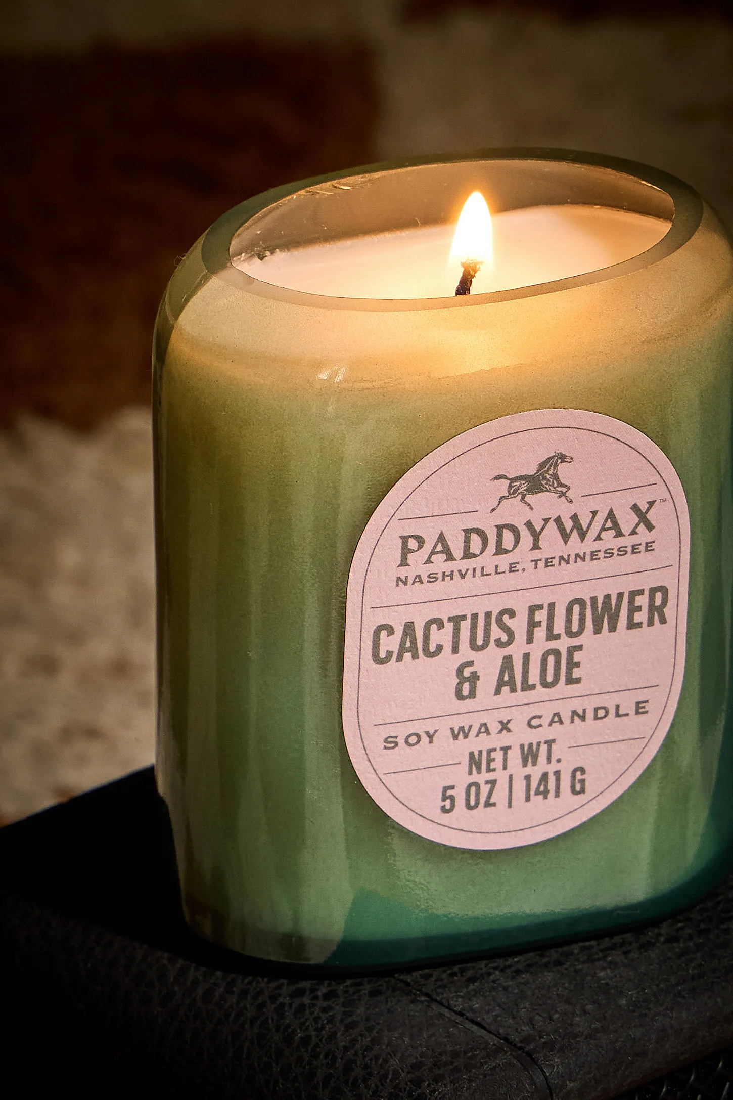 Paddywax Vista Cactus Flower & Aloe Soy Wax 5oz Candle ALL 2