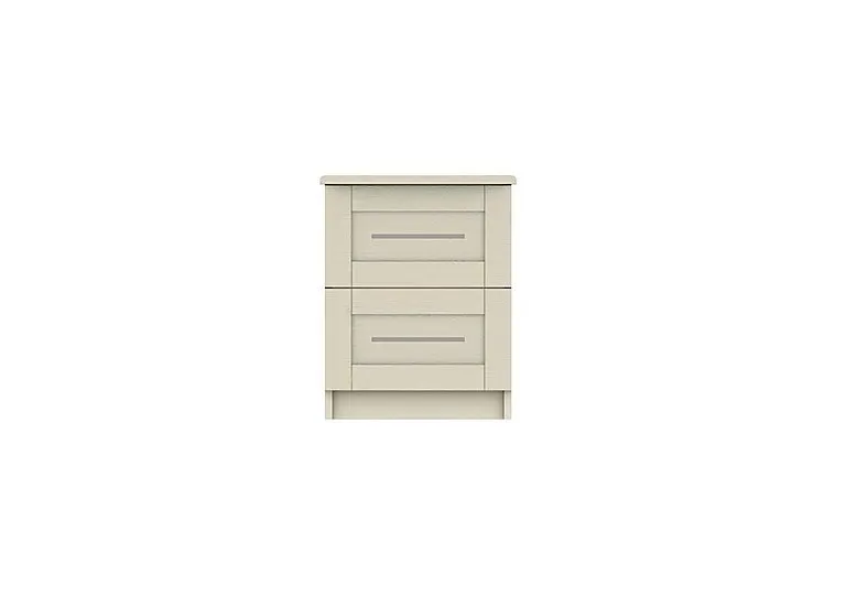 Fenchurch 2 Drawer Bedside Chest - Champagne