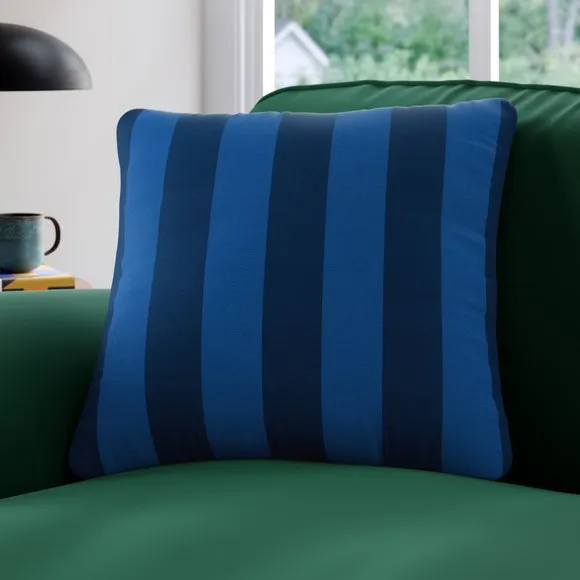 Elements Stripe 100% Cotton Made to Order Cushion Cover
