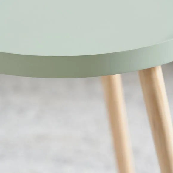 Halston Side Table, Natural Pine 5