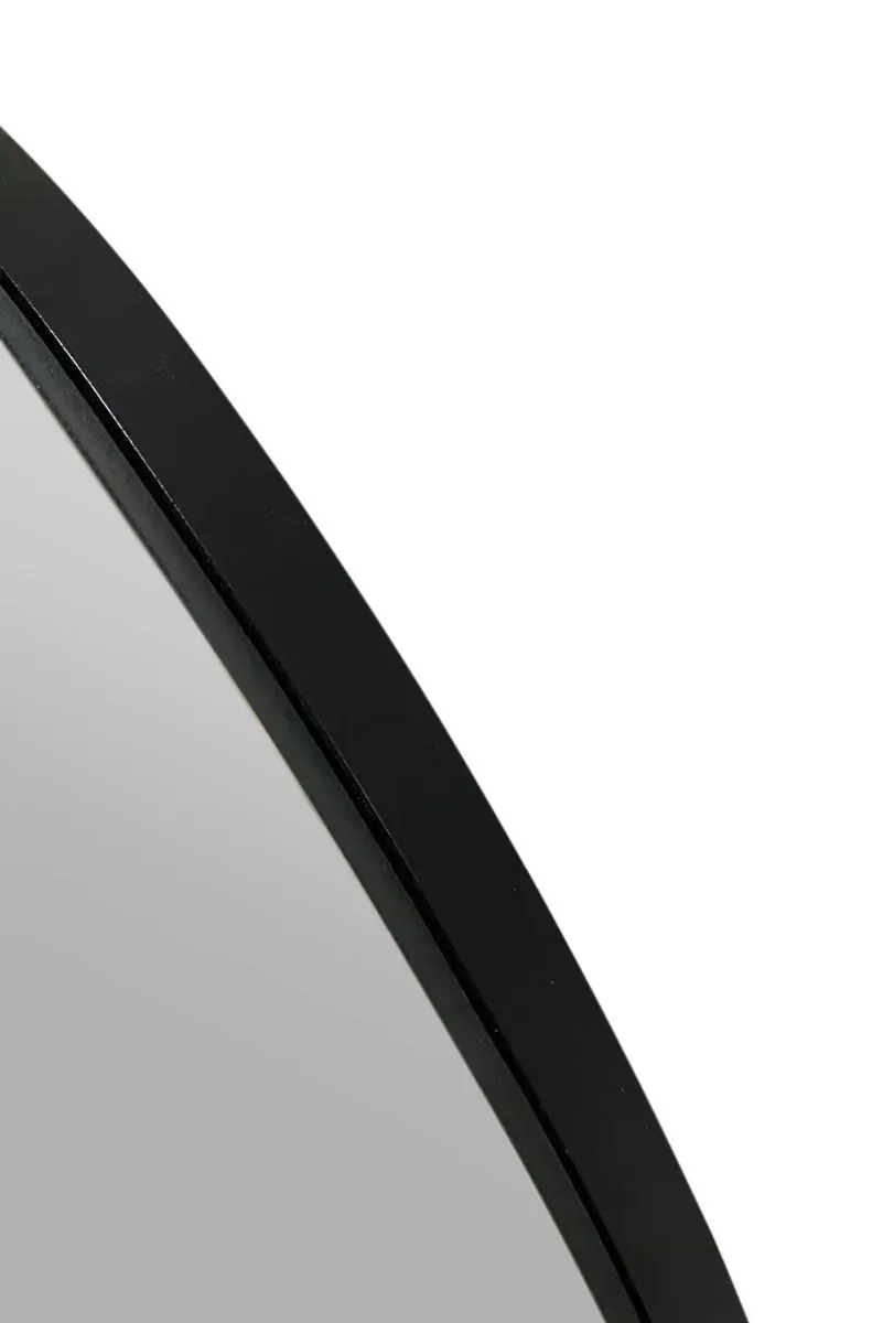 MirrorOutlet The Lacuna - Frameless Pond Wall Mirror 63" X 24" (160CM X 60CM) in Silver 5