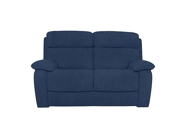 Moreno 2 Seater Fabric Sofa - Blue