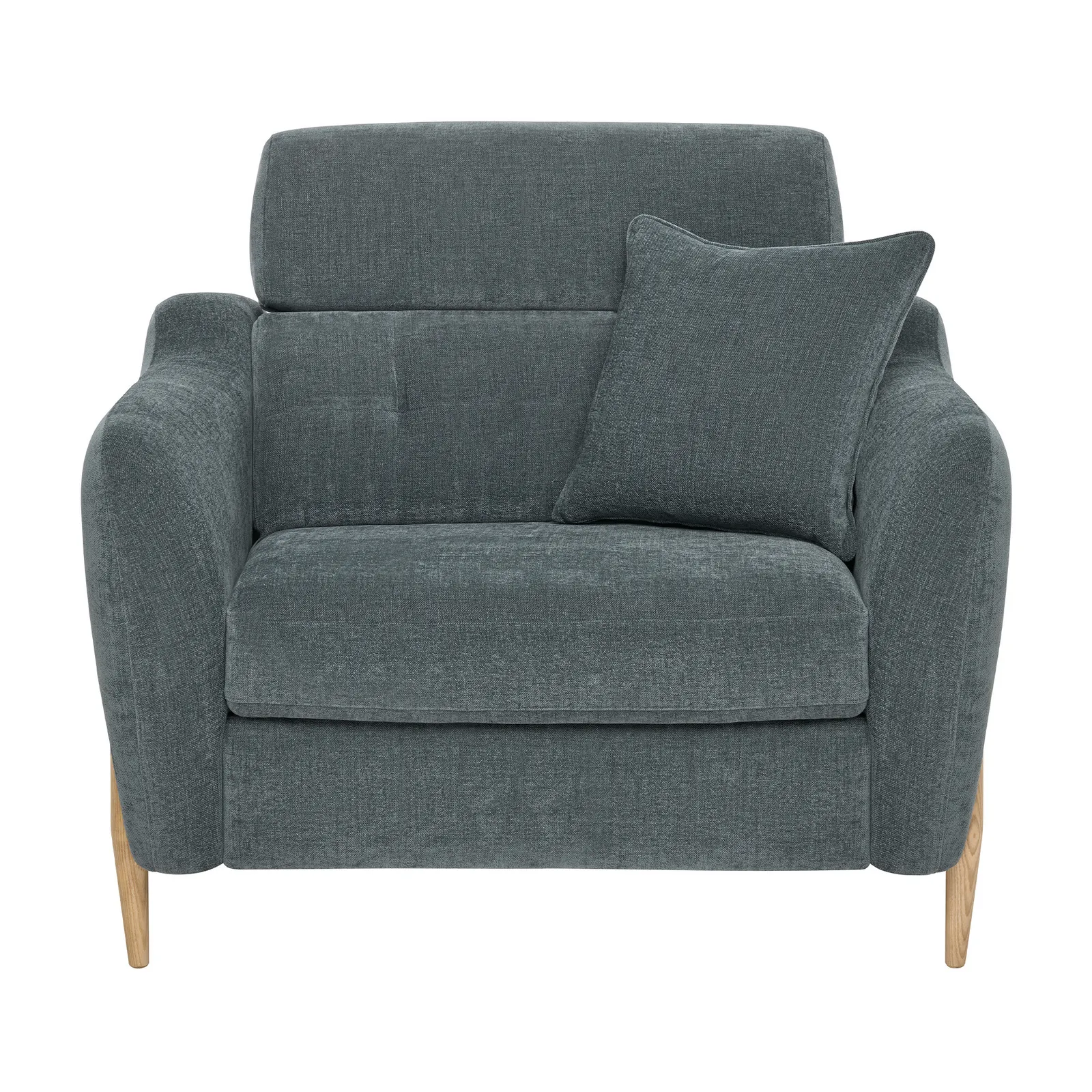Ercol Bronte Snuggler Sofa, Blue | Barker & Stonehouse 2