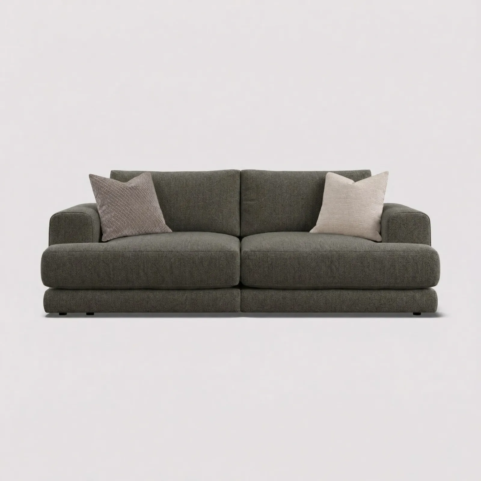 Lomax Xl Split Sofa, Green Fabric | Barker & Stonehouse 1