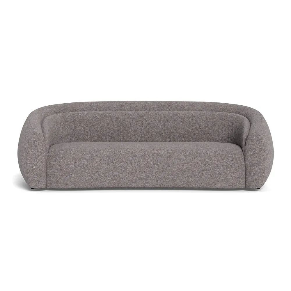 Heal's Flora 4 Seater Sofa Loop Boucle Granite 1