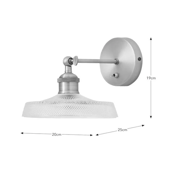Churchgate Shilton Adjustable Plug In Wall Light 5