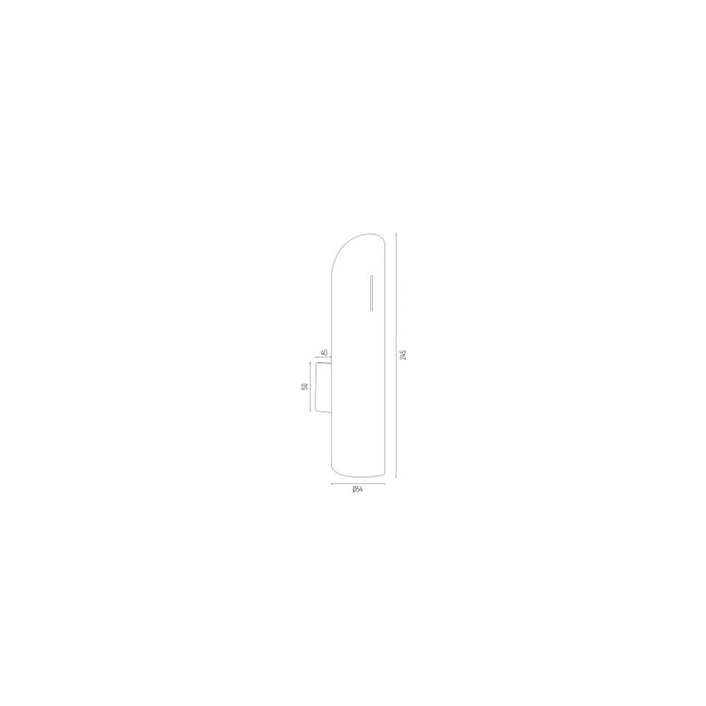 Netlighting Akron Plus Up & Down Wall Lamp Gold 4